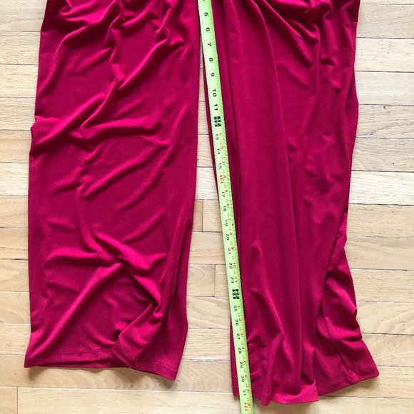 Gorgeous Ralph Lauren Red Sleeveless Wide-Leg Jumpsuit - Picture 12 of 16